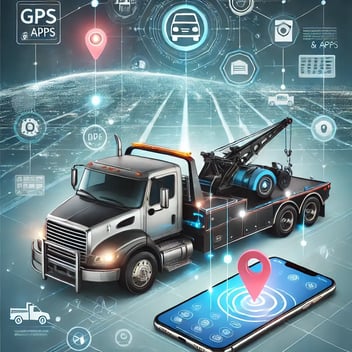 The Role of GPS and Apps in Modern Towing